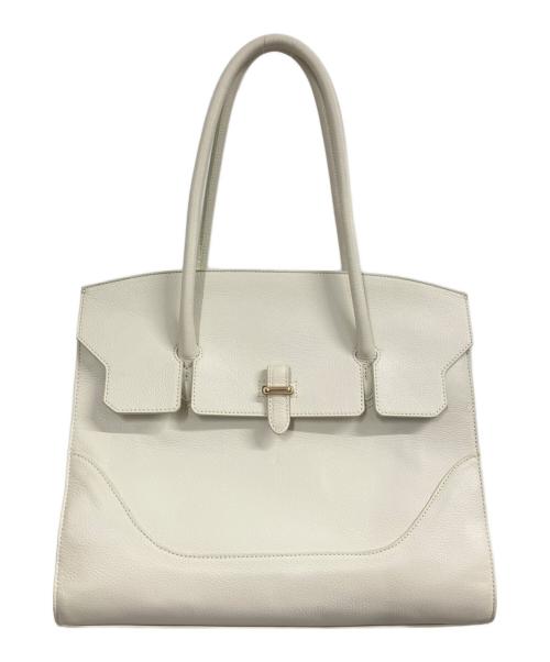 PELLE MORBIDA（ペッレモルビダ）PELLE MORBIDA (ペッレモルビダ) Vela トートバッグ アイボリーの古着・服飾アイテム