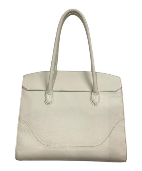 PELLE MORBIDA（ペッレモルビダ）PELLE MORBIDA (ペッレモルビダ) Vela トートバッグ アイボリーの古着・服飾アイテム