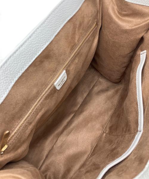 PELLE MORBIDA（ペッレモルビダ）PELLE MORBIDA (ペッレモルビダ) Vela トートバッグ アイボリーの古着・服飾アイテム