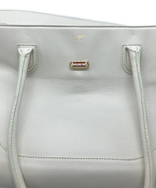 PELLE MORBIDA（ペッレモルビダ）PELLE MORBIDA (ペッレモルビダ) Vela トートバッグ アイボリーの古着・服飾アイテム