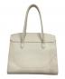 PELLE MORBIDA (ペッレモルビダ) Vela トートバッグ アイボリー：15000円