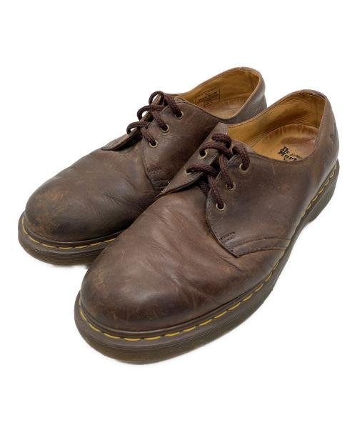 Dr.Martens（ドクターマーチン）Dr.Martens (ドクターマーチン) 3ホールシューズ ブラウン サイズ:28㎝の古着・服飾アイテム