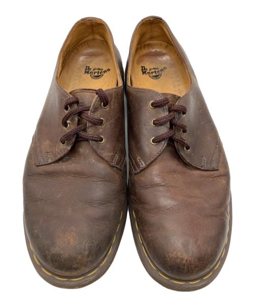 Dr.Martens（ドクターマーチン）Dr.Martens (ドクターマーチン) 3ホールシューズ ブラウン サイズ:28㎝の古着・服飾アイテム
