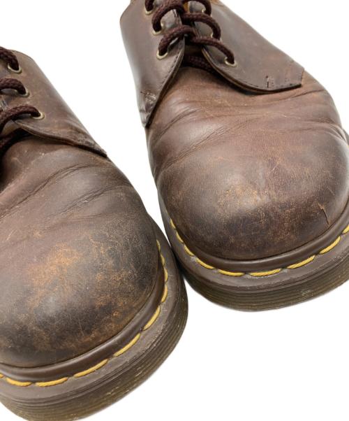 Dr.Martens（ドクターマーチン）Dr.Martens (ドクターマーチン) 3ホールシューズ ブラウン サイズ:28㎝の古着・服飾アイテム