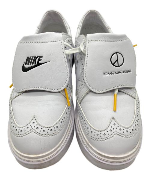 NIKE（ナイキ）NIKE (ナイキ) PEACEMINUSONE (ピースマイナスワン) Kwondo1 (クウォンド1) ホワイト サイズ:25㎝の古着・服飾アイテム
