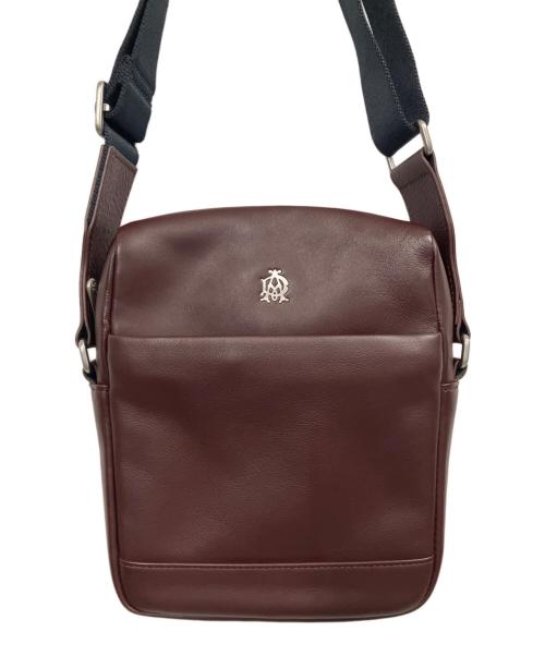 dunhill（ダンヒル）dunhill (ダンヒル) ショルダーバッグ ブラウンの古着・服飾アイテム