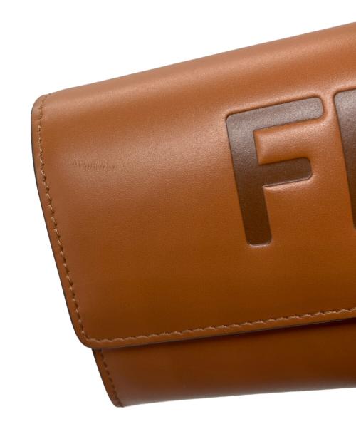 FENDI（フェンディ）FENDI (フェンディ) AAYZ / 長財布 ブラウンの古着・服飾アイテム