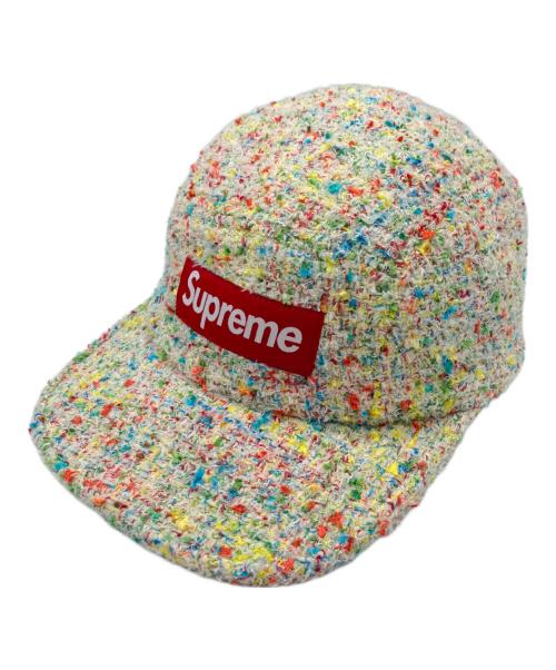 SUPREME（シュプリーム）SUPREME (シュプリーム) Boucle Camp Cap マルチカラーの古着・服飾アイテム