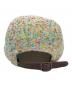 中古・古着 SUPREME (シュプリーム) Boucle Camp Cap マルチカラー：13000円