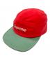 SUPREME（シュプリーム）の古着「Venrile Camp Cap」｜レッド×グリーン