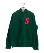 SUPREMEシュプリーム）の古着「パイルロゴパーカー」｜グリーン