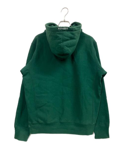 SUPREME（シュプリーム）Supreme (シュプリーム) パイルロゴパーカー グリーン サイズ:Sの古着・服飾アイテム