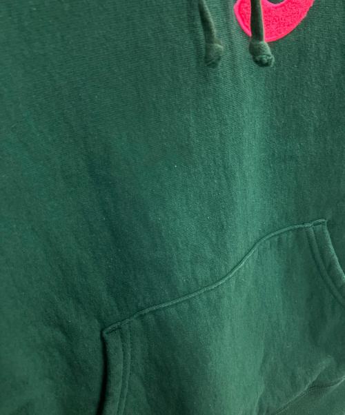 SUPREME（シュプリーム）Supreme (シュプリーム) パイルロゴパーカー グリーン サイズ:Sの古着・服飾アイテム
