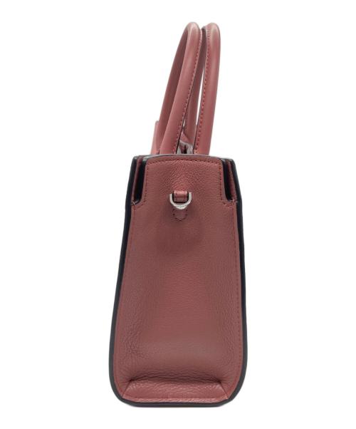 MICHAEL KORS（マイケルコース）MICHAEL KORS (マイケルコース) サッチェル 2WAYバッグ ピンクの古着・服飾アイテム