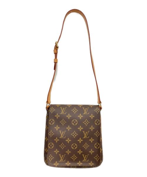LOUIS VUITTON（ルイ ヴィトン）LOUIS VUITTON (ルイ ヴィトン) ミュゼットサルサ ショートストラップ ブラウンの古着・服飾アイテム