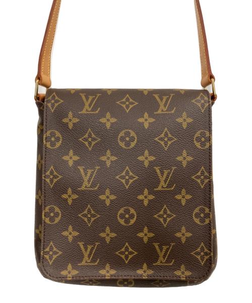LOUIS VUITTON（ルイ ヴィトン）LOUIS VUITTON (ルイ ヴィトン) ミュゼットサルサ ショートストラップ ブラウンの古着・服飾アイテム