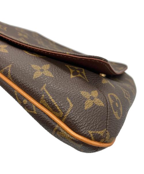 LOUIS VUITTON（ルイ ヴィトン）LOUIS VUITTON (ルイ ヴィトン) ミュゼットサルサ ショートストラップ ブラウンの古着・服飾アイテム
