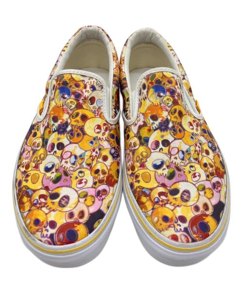 VANS（ヴァンズ）VANS (ヴァンズ) 村上隆 (タカシ ムラカミ) クラシック・スリッポン エルエックス ブラウン サイズ:26.5cmの古着・服飾アイテム
