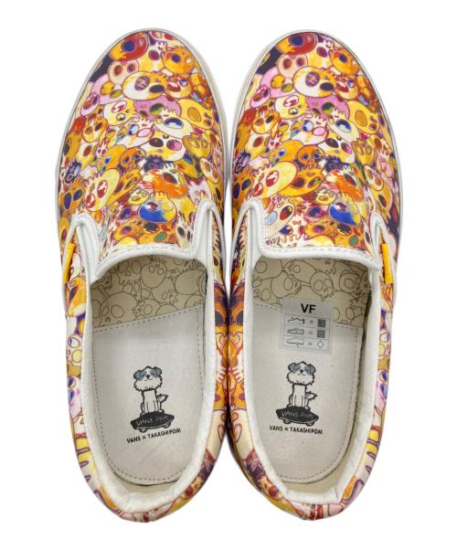 VANS（ヴァンズ）VANS (ヴァンズ) 村上隆 (タカシ ムラカミ) クラシック・スリッポン エルエックス ブラウン サイズ:26.5cmの古着・服飾アイテム