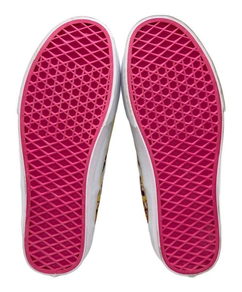 VANS（ヴァンズ）VANS (ヴァンズ) 村上隆 (タカシ ムラカミ) クラシック・スリッポン エルエックス ブラウン サイズ:26.5cmの古着・服飾アイテム