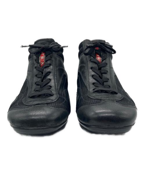 PRADA SPORTS（プラダスポーツ）PRADA SPORTS (プラダスポーツ) ハイカットスニーカー ブラック サイズ:8の古着・服飾アイテム