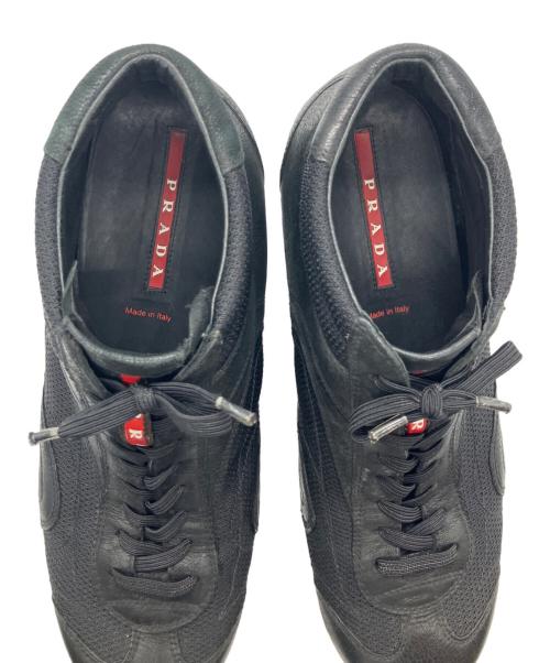 PRADA SPORTS（プラダスポーツ）PRADA SPORTS (プラダスポーツ) ハイカットスニーカー ブラック サイズ:8の古着・服飾アイテム