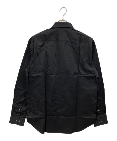 EMPORIO ARMANI（エンポリオ アルマーニ）EMPORIO ARMANI (エンポリオ アルマーニ) MODERN FIT / 長袖シャツ ブラック サイズ:41 未使用品の古着・服飾アイテム