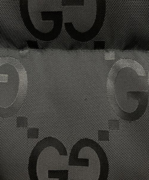 GUCCI（グッチ）GUCCI (グッチ) GGキャンバス ダウンジャケット ブラック サイズ:56の古着・服飾アイテム