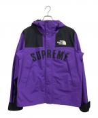 THE NORTH FACE×SUPREMEザ ノース フェイス×シュプリーム）の古着「アーチ ロゴ マウンテン パーカー」｜パープル
