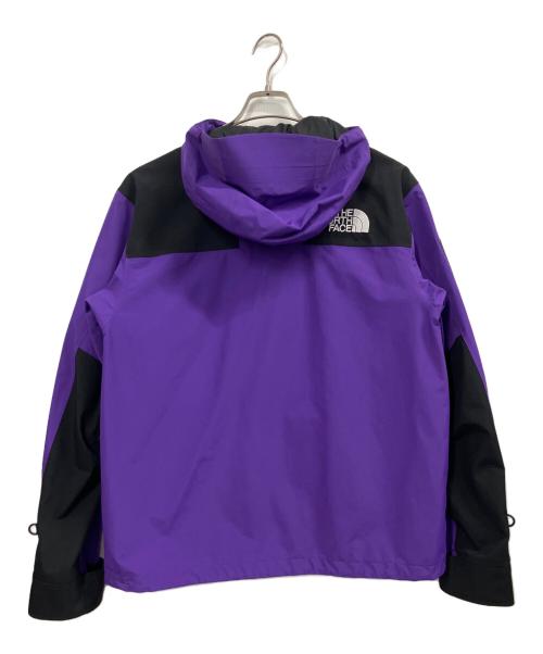 THE NORTH FACE（ザ ノース フェイス）THE NORTH FACE (ザ ノース フェイス) Supreme (シュプリーム) アーチ ロゴ マウンテン パーカー パープル サイズ:Mの古着・服飾アイテム