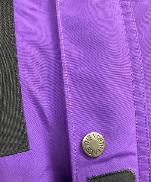 THE NORTH FACE（ザ ノース フェイス）THE NORTH FACE (ザ ノース フェイス) Supreme (シュプリーム) アーチ ロゴ マウンテン パーカー パープル サイズ:Mの古着・服飾アイテム