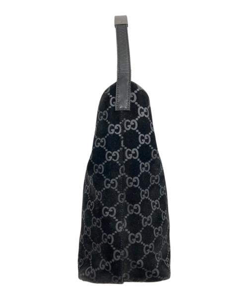 GUCCI（グッチ）GUCCI (グッチ) GG ワンショルダーバッグ ブラックの古着・服飾アイテム