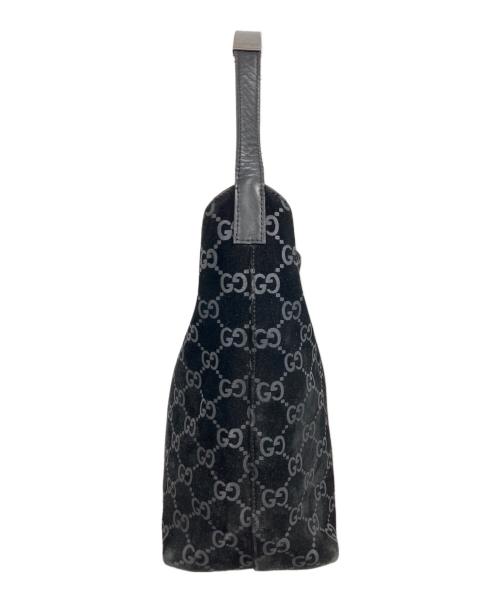 GUCCI（グッチ）GUCCI (グッチ) GG ワンショルダーバッグ ブラックの古着・服飾アイテム
