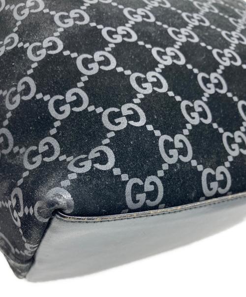 GUCCI（グッチ）GUCCI (グッチ) GG ワンショルダーバッグ ブラックの古着・服飾アイテム