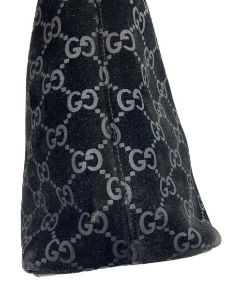 GUCCI（グッチ）GUCCI (グッチ) GG ワンショルダーバッグ ブラックの古着・服飾アイテム