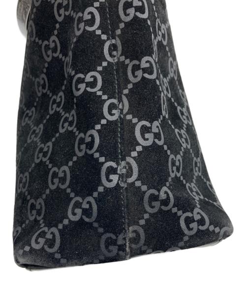 GUCCI（グッチ）GUCCI (グッチ) GG ワンショルダーバッグ ブラックの古着・服飾アイテム