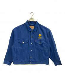 LEVI'S（リーバイス）の古着「SOCCER COLLECTION FRANCE TYPE Ⅲ トラッカージャケット」｜ブルー