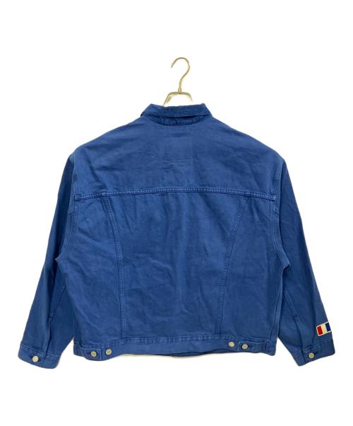 LEVI'S（リーバイス）LEVI'S (リーバイス) SOCCER COLLECTION FRANCE TYPE Ⅲ トラッカージャケット ブルー サイズ:Lの古着・服飾アイテム
