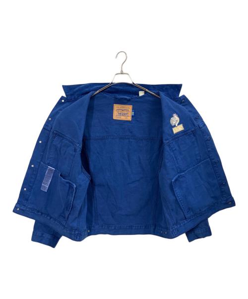 LEVI'S（リーバイス）LEVI'S (リーバイス) SOCCER COLLECTION FRANCE TYPE Ⅲ トラッカージャケット ブルー サイズ:Lの古着・服飾アイテム