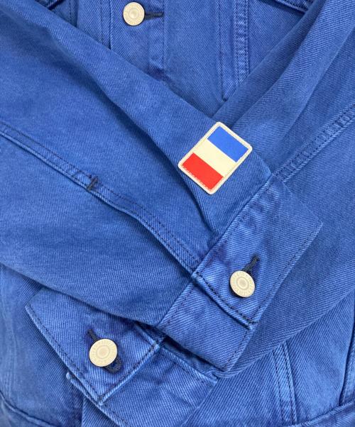 LEVI'S（リーバイス）LEVI'S (リーバイス) SOCCER COLLECTION FRANCE TYPE Ⅲ トラッカージャケット ブルー サイズ:Lの古着・服飾アイテム