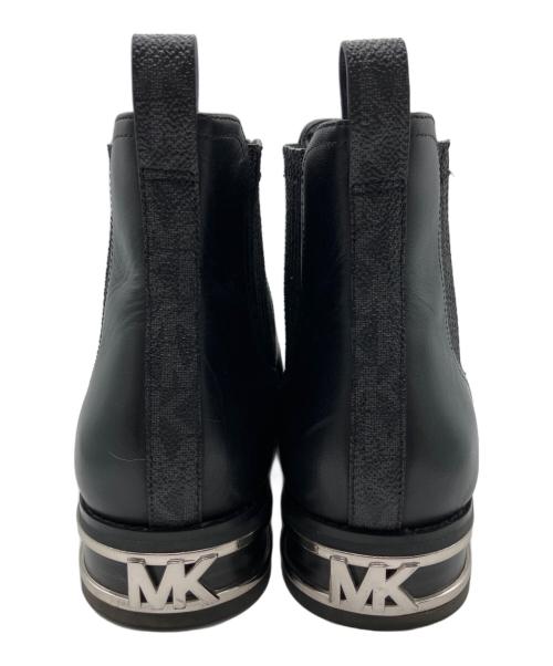 MICHAEL KORS（マイケルコース）MICHAEL KORS (マイケルコース) サイドゴアブーツ ブラック サイズ:7.5Mの古着・服飾アイテム
