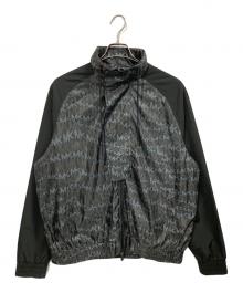 MICHAEL KORS（マイケルコース）の古着「SS24 Logo Print Zip-Up Jacket」｜オリーブ