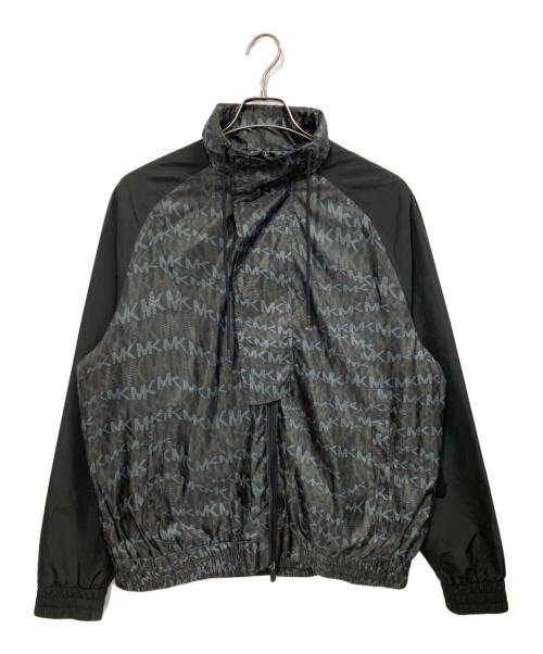 MICHAEL KORS（マイケルコース）MICHAEL KORS (マイケルコース) SS24 Logo Print Zip-Up Jacket オリーブ サイズ:Mの古着・服飾アイテム