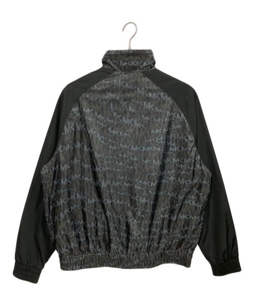 MICHAEL KORS（マイケルコース）MICHAEL KORS (マイケルコース) SS24 Logo Print Zip-Up Jacket オリーブ サイズ:Mの古着・服飾アイテム