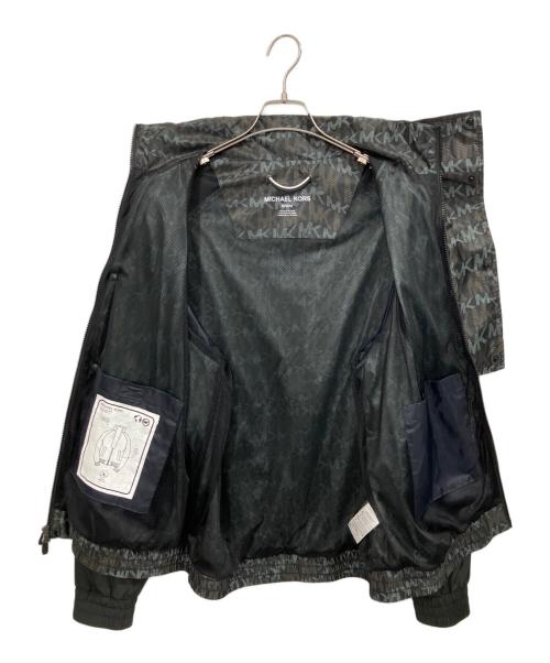 MICHAEL KORS（マイケルコース）MICHAEL KORS (マイケルコース) SS24 Logo Print Zip-Up Jacket オリーブ サイズ:Mの古着・服飾アイテム