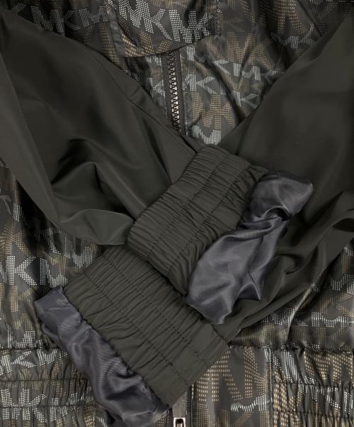 MICHAEL KORS（マイケルコース）MICHAEL KORS (マイケルコース) SS24 Logo Print Zip-Up Jacket オリーブ サイズ:Mの古着・服飾アイテム