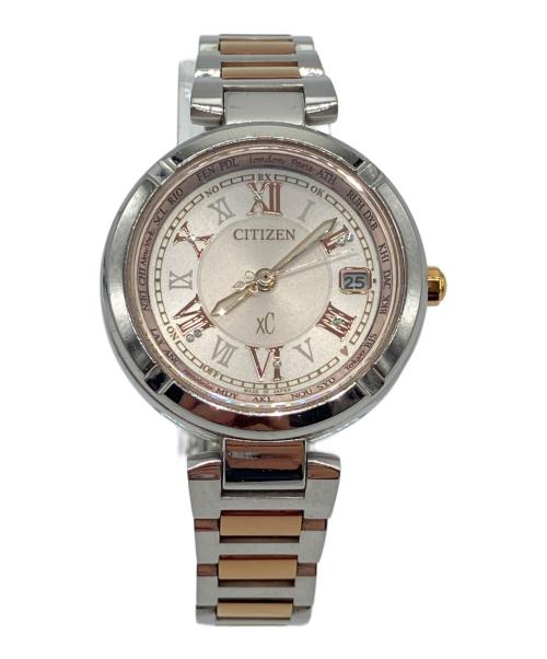 CITIZEN（シチズン）CITIZEN (シチズン) xC(クロスシー) エコ・ドライブ電波時計 シルバーの古着・服飾アイテム