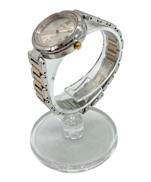 CITIZEN（シチズン）CITIZEN (シチズン) xC(クロスシー) エコ・ドライブ電波時計 シルバーの古着・服飾アイテム