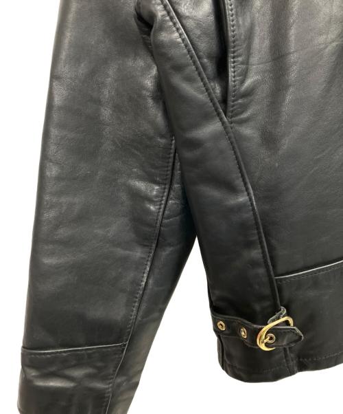 Schott（ショット）Schott (ショット) シングルライダースジャケット ブラック サイズ:36の古着・服飾アイテム