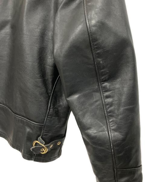 Schott（ショット）Schott (ショット) シングルライダースジャケット ブラック サイズ:36の古着・服飾アイテム
